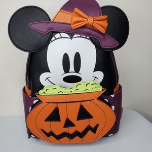 Disney Loungefly Minnie Mouse Witch Mini Backpack